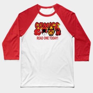 Comics Read One Today (Devils Edit.) Baseball T-Shirt